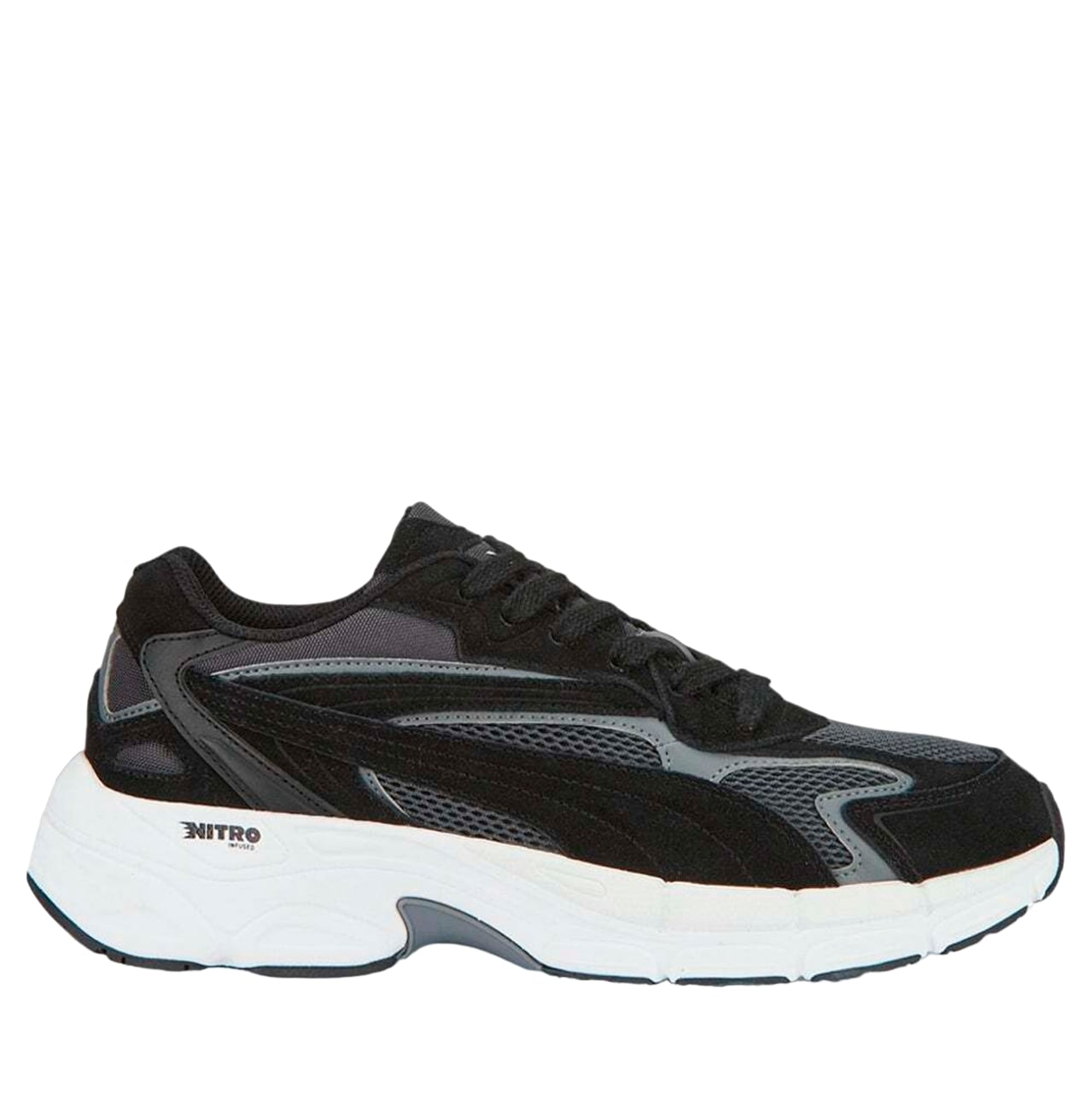 

Кроссовки мужские PUMA Teveris Nitro черные 44.5 EU, Черный, Teveris Nitro