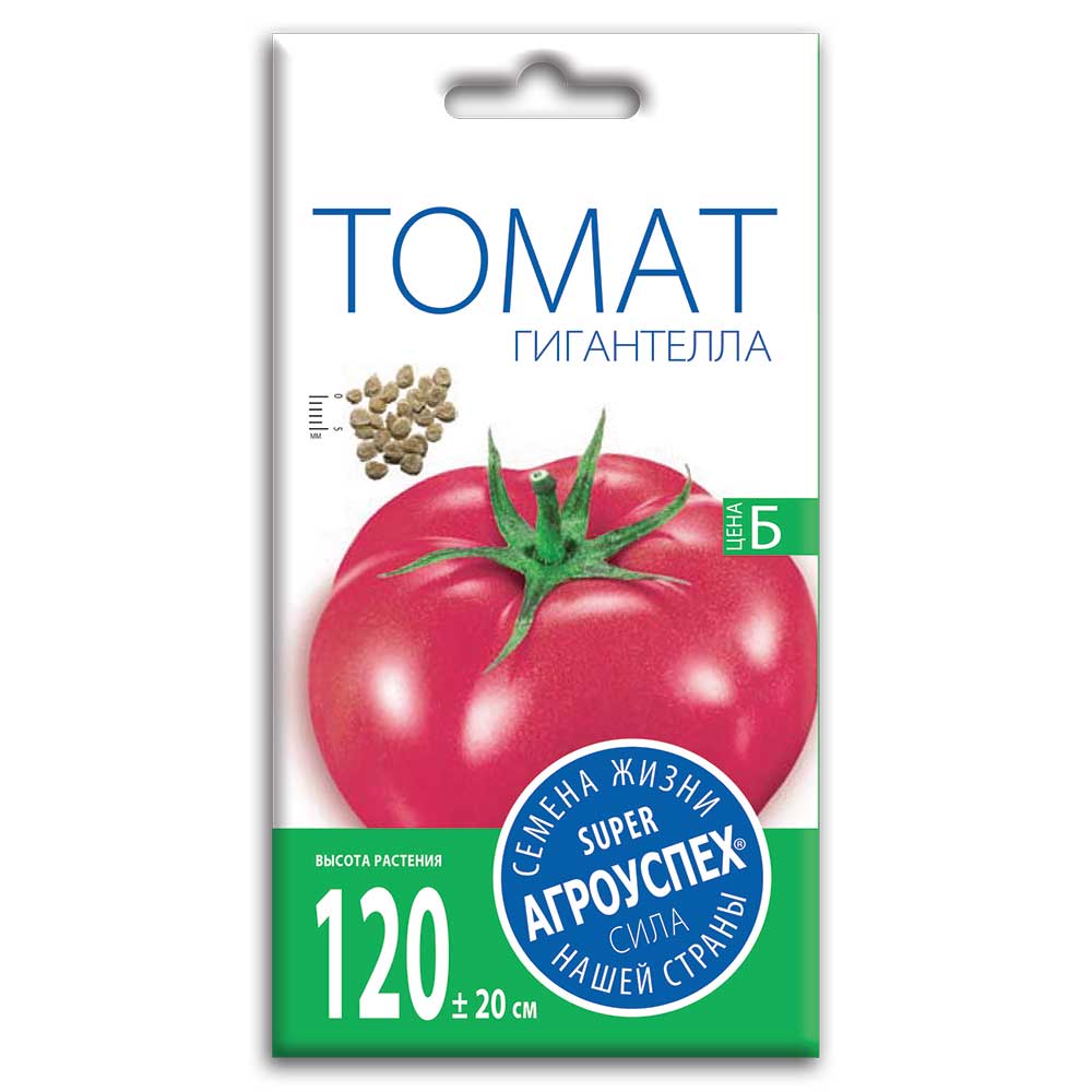 

Семена томат Агроуспех Гигантелла 1 уп.