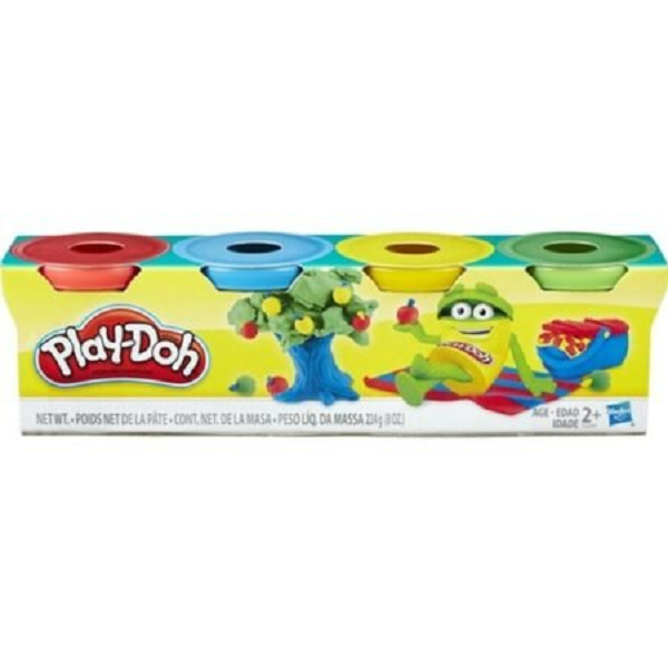 Масса для лепки Play-Doh Набор 4 банки мини 224 г 23241