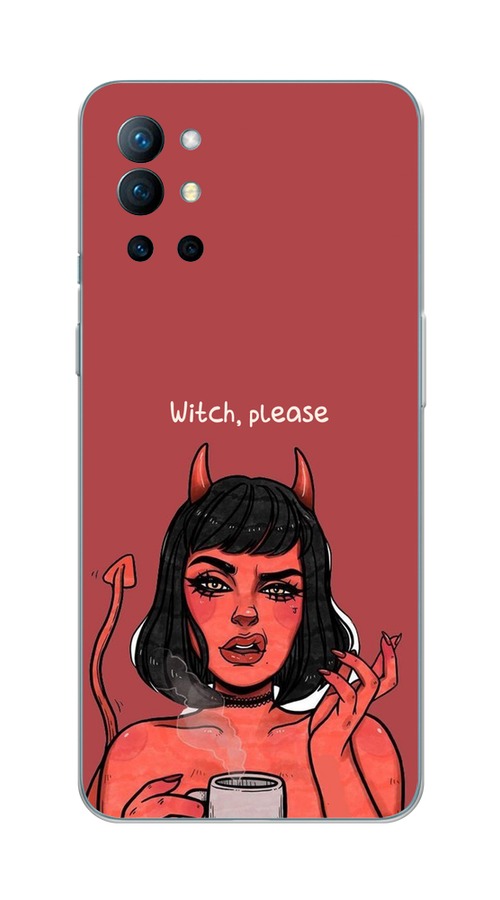 

Чехол Awog на OnePlus 9R / ВанПлас 9R "Evil Girl", Красный;черный, 151650-6