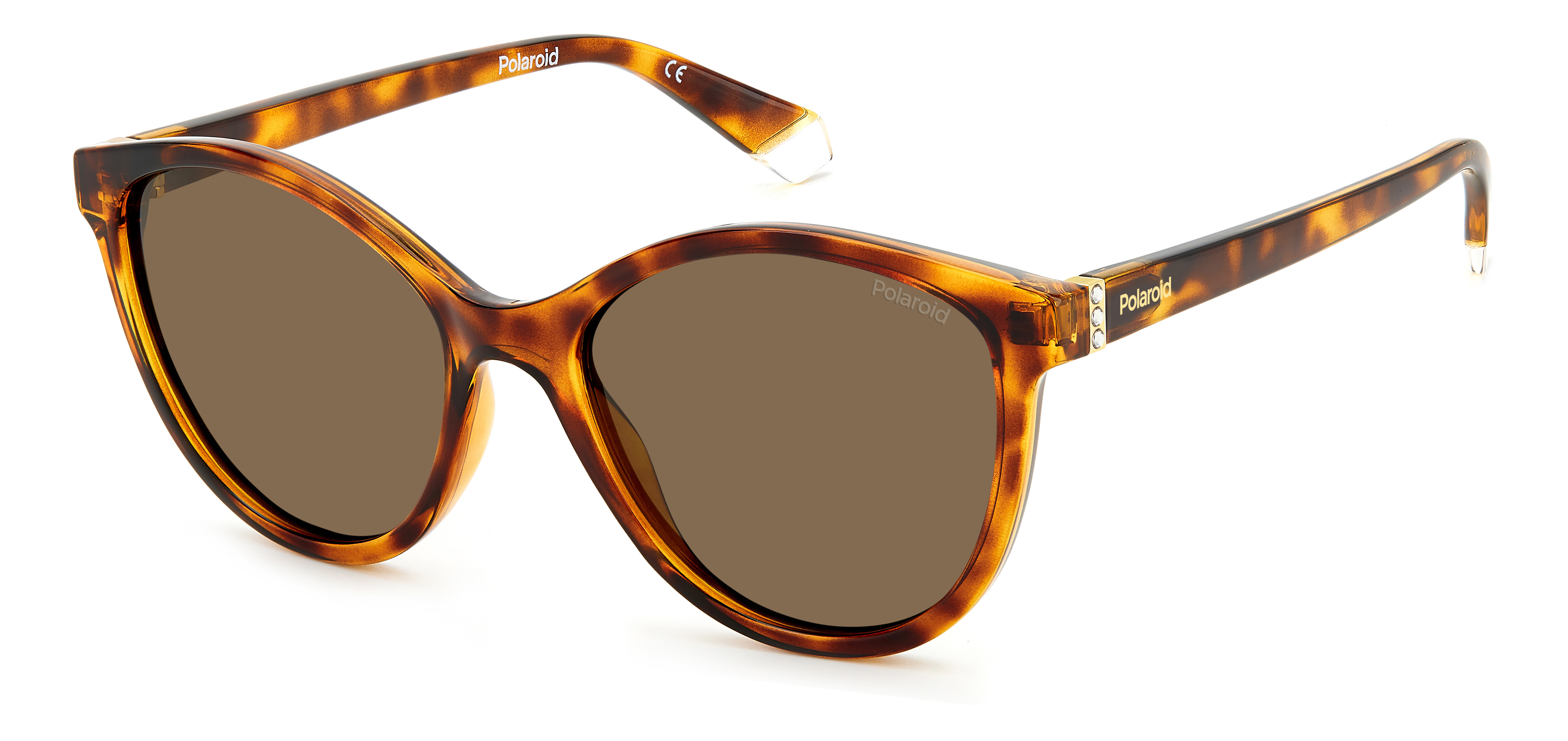 фото Солнцезащитные очки женские polaroid pld 4133/s/x коричневые