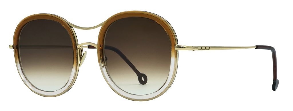 Солнцезащитные очки женские Nathalie Blanc JULIETTE коричневые