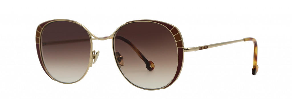 Солнцезащитные очки женские Nathalie Blanc ANAELLE коричневые