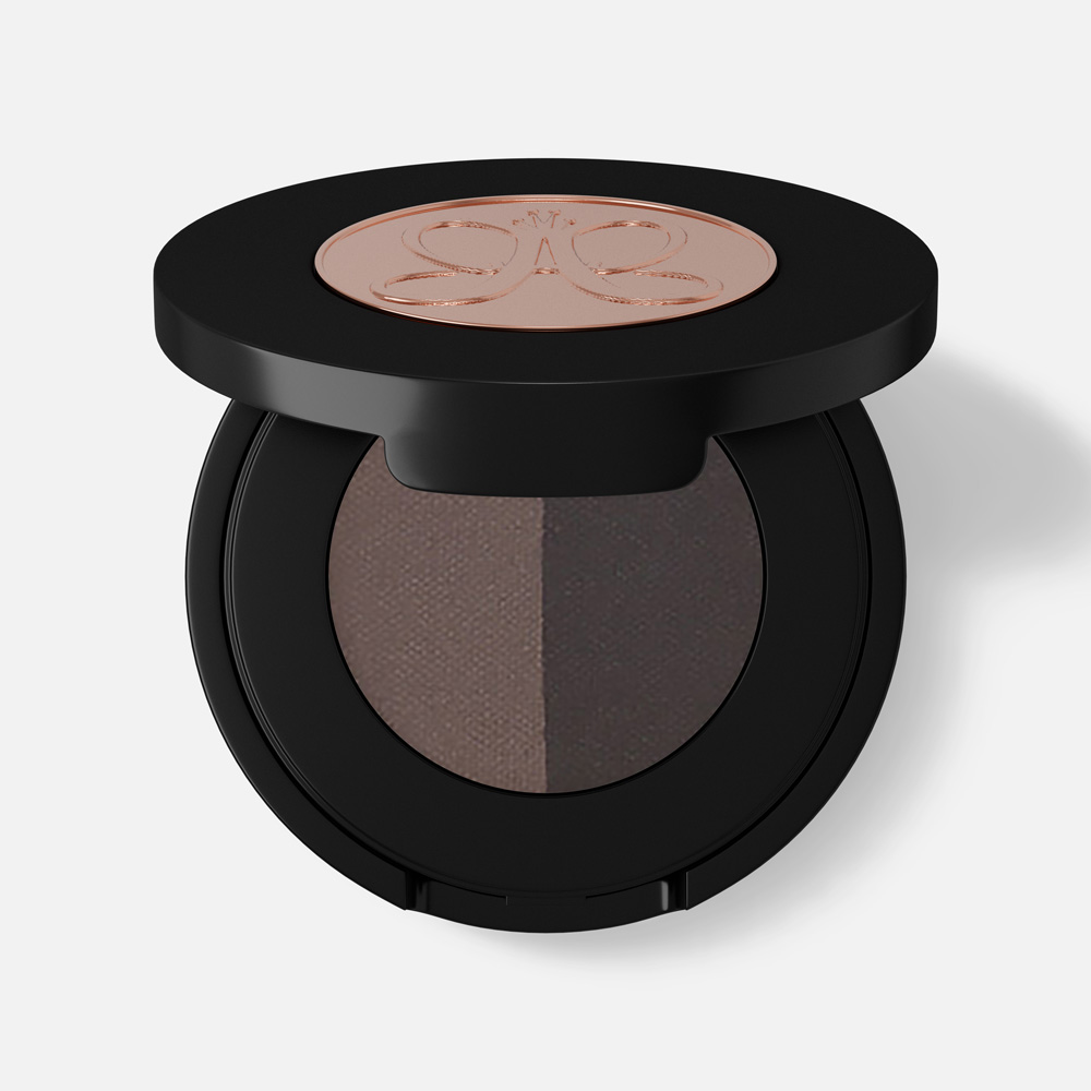 Тени для бровей Anastasia Beverly Hills Brow Powder Duo, Granite, 1,6 г корректор для бровей anastasia beverly hills pro pencil корректирующий тон 01 base 2 5 г