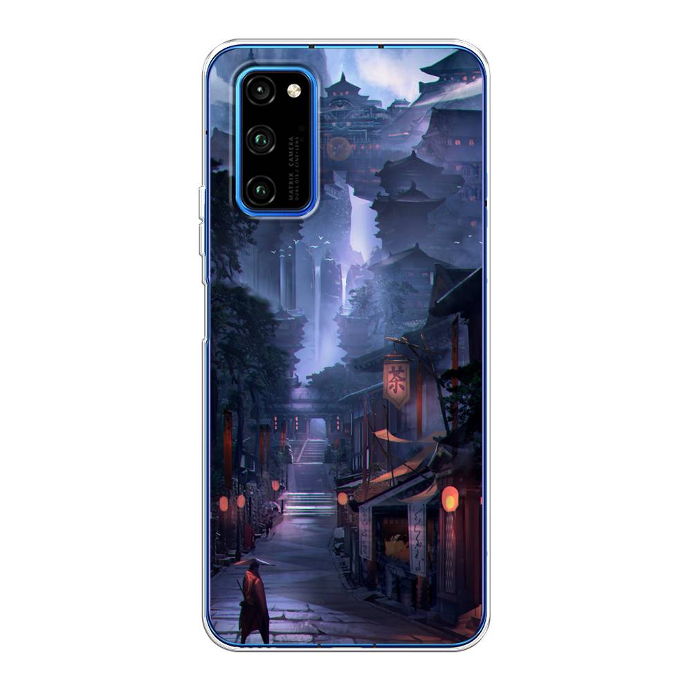 

Чехол Awog на Huawei Honor V30 Pro "Одинокий самурай", Синий;черный;коричневый, 611450-10