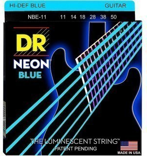 

Струны для электрогитар люминесцентные DR NBE-11-50 NEON BLUE, NBE-11-50 NEON BLUE