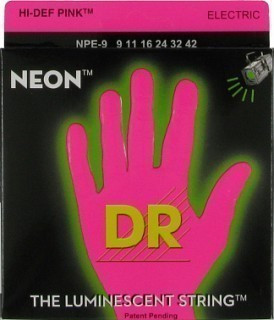 

Струны для электрогитар люминесцентные DR NPE-9-46 NEON Pink, NPE-9-46 NEON Pink