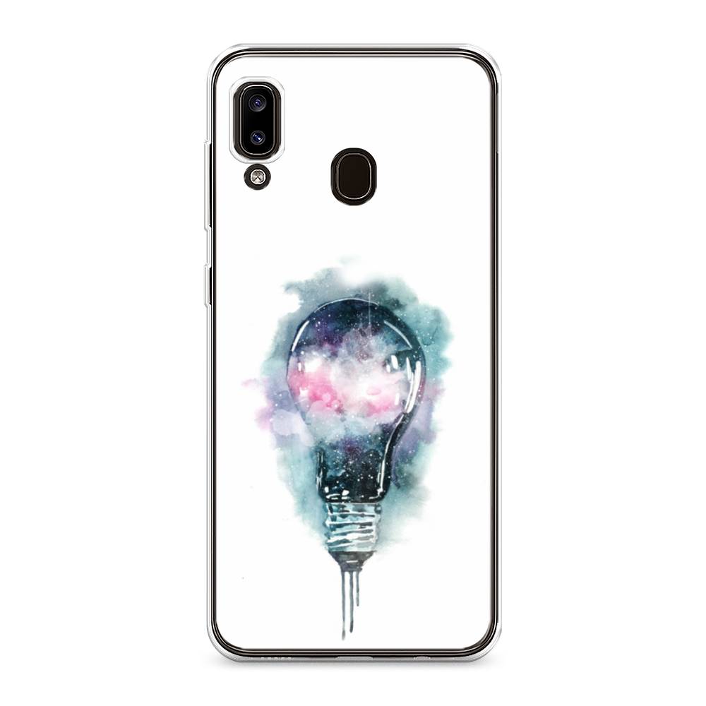 

Чехол на Samsung Galaxy A30 "Волшебная лампа", Белый;серый, 27550-4