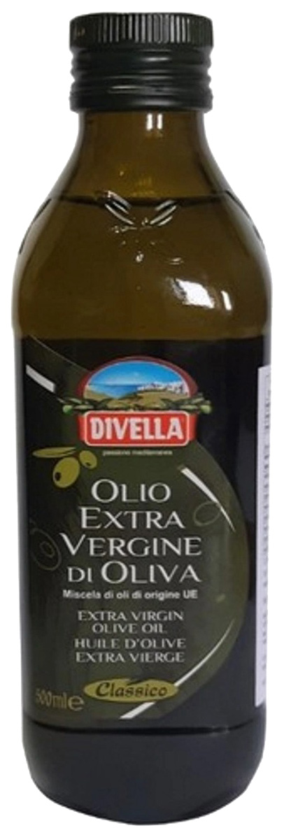 Масло оливковое Divella Extra Vergine 500мл