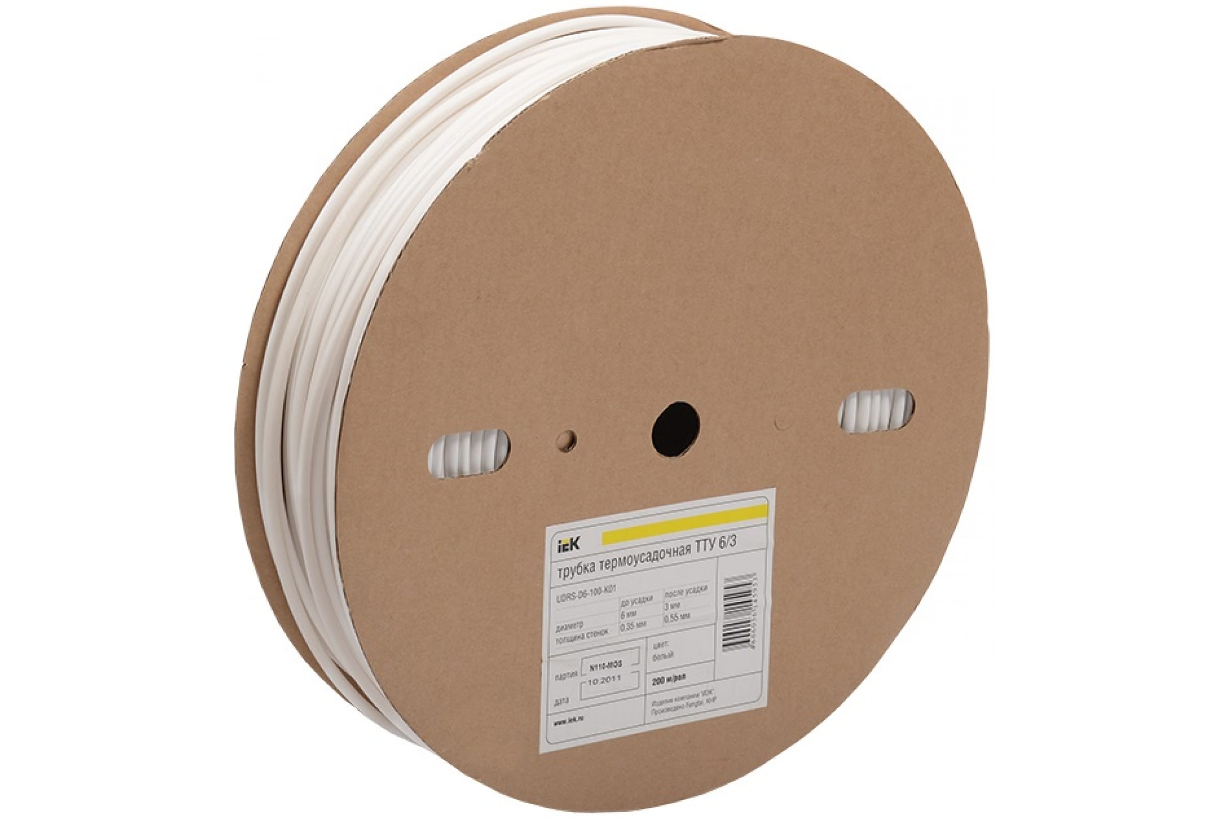 

IEK Трубка термоус. ТТУ 40/20 зел. 50м/рол ИЭК UDRS-D40-50-K06