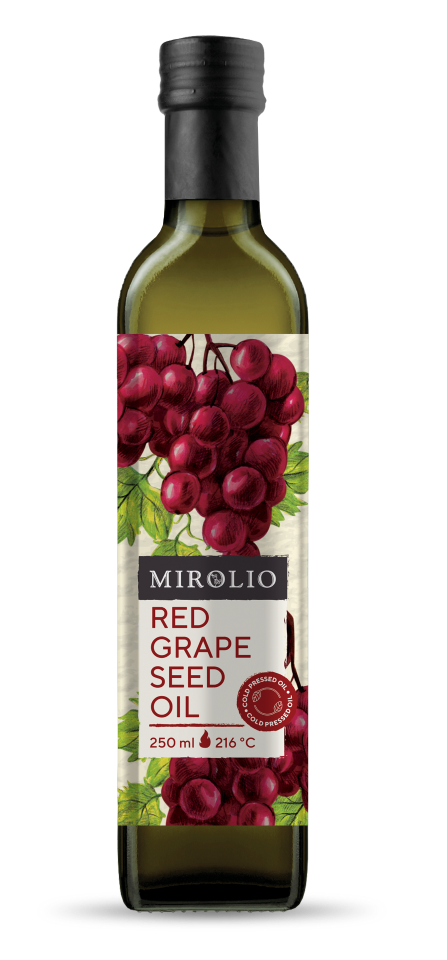 фото Масло из виноградных косточек mirolio red grape seed oil 250мл