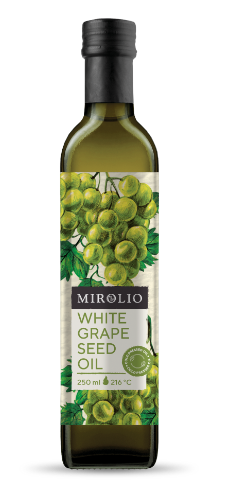 фото Масло из виноградных косточек mirolio white grape seed oil 250мл