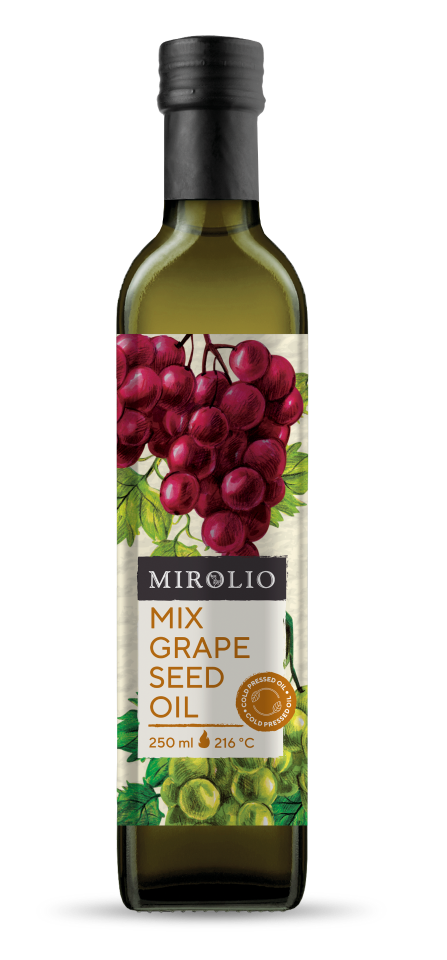 фото Масло из виноградных косточек mirolio mix grape seed oil 250мл