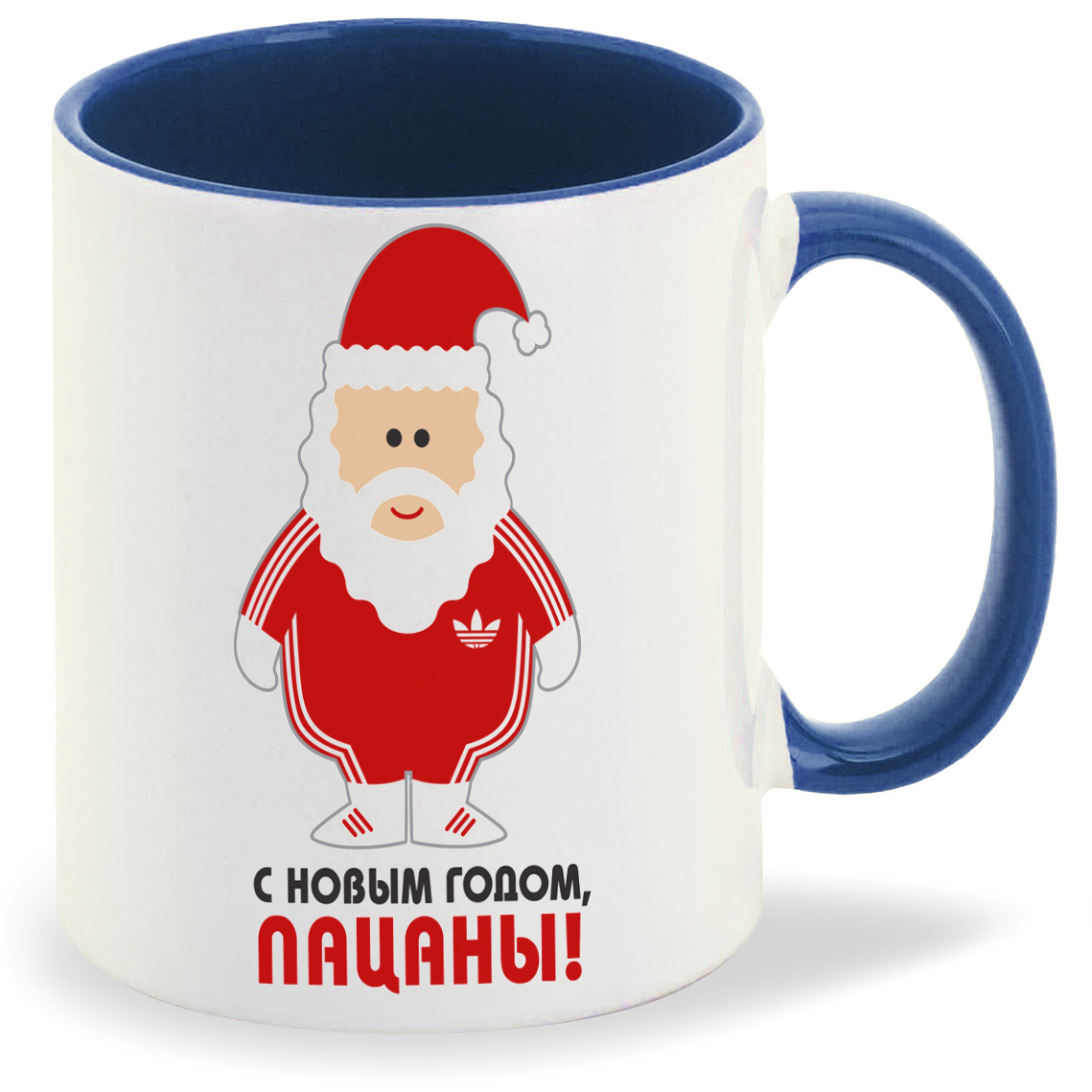 

Кружка CoolPodarok С новым годом пацаны новый год, С новым годом пацаны новый год