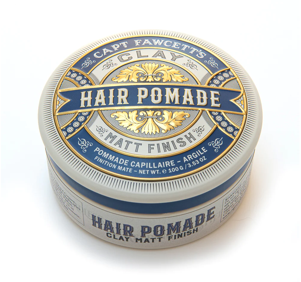 Помада для укладки волос Captain Fawcett Clay Pomade 100 г slick gorilla глина для укладки волос сильной фиксации clay pomade firm hold