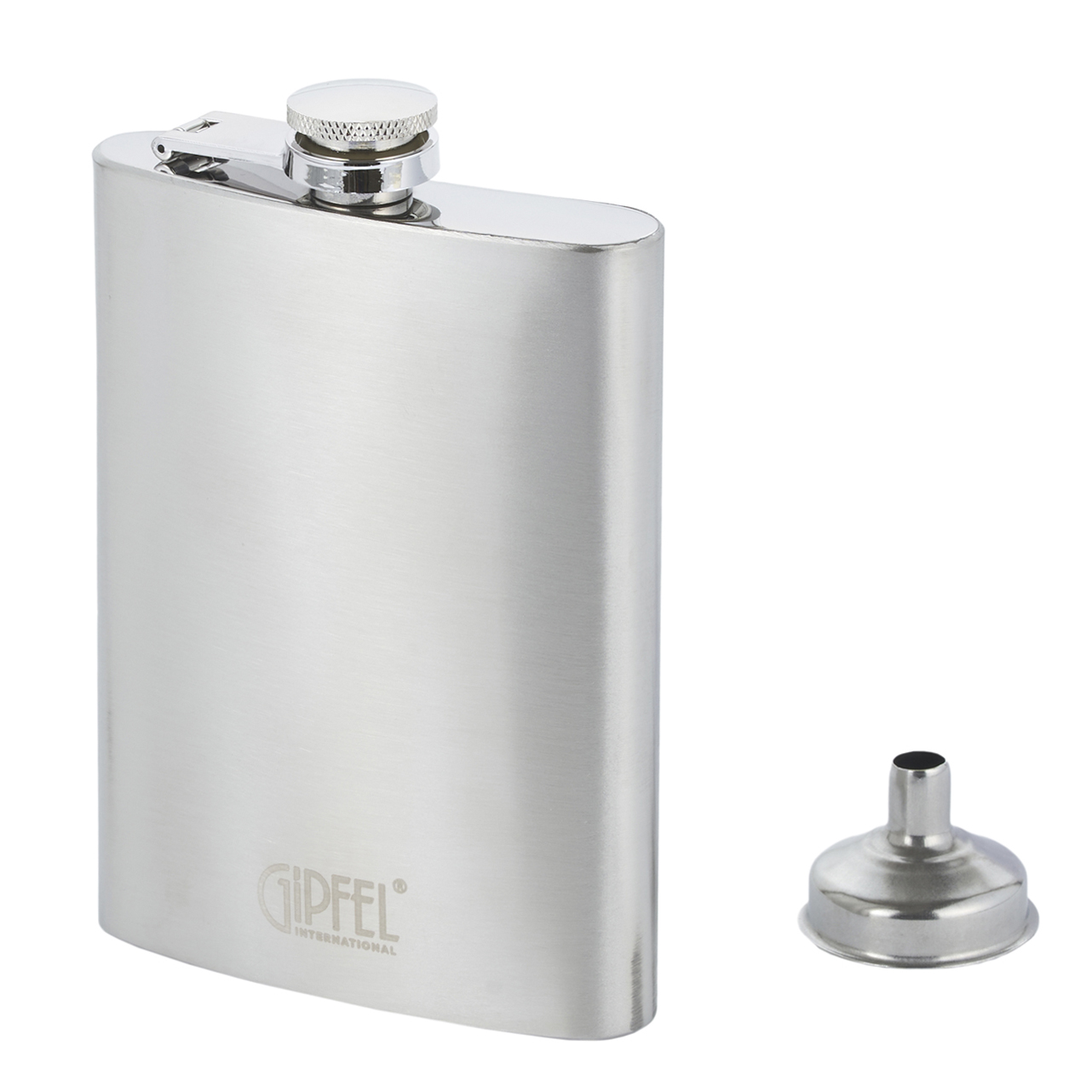 

Фляга GIPFEL GRINGO 51156, Серебристый