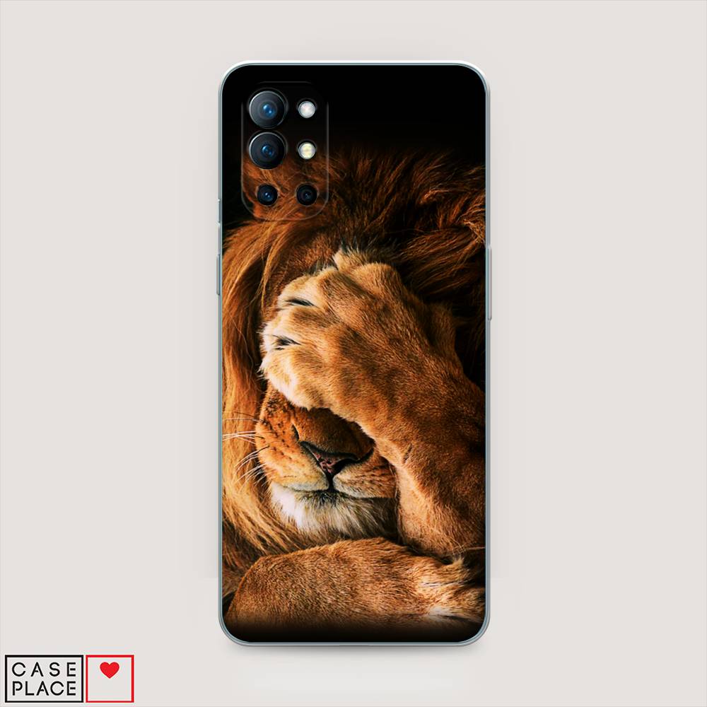 

Чехол Awog на OnePlus 9R / ВанПлас 9R "Львиный стыд", Коричневый;черный, 151650-1