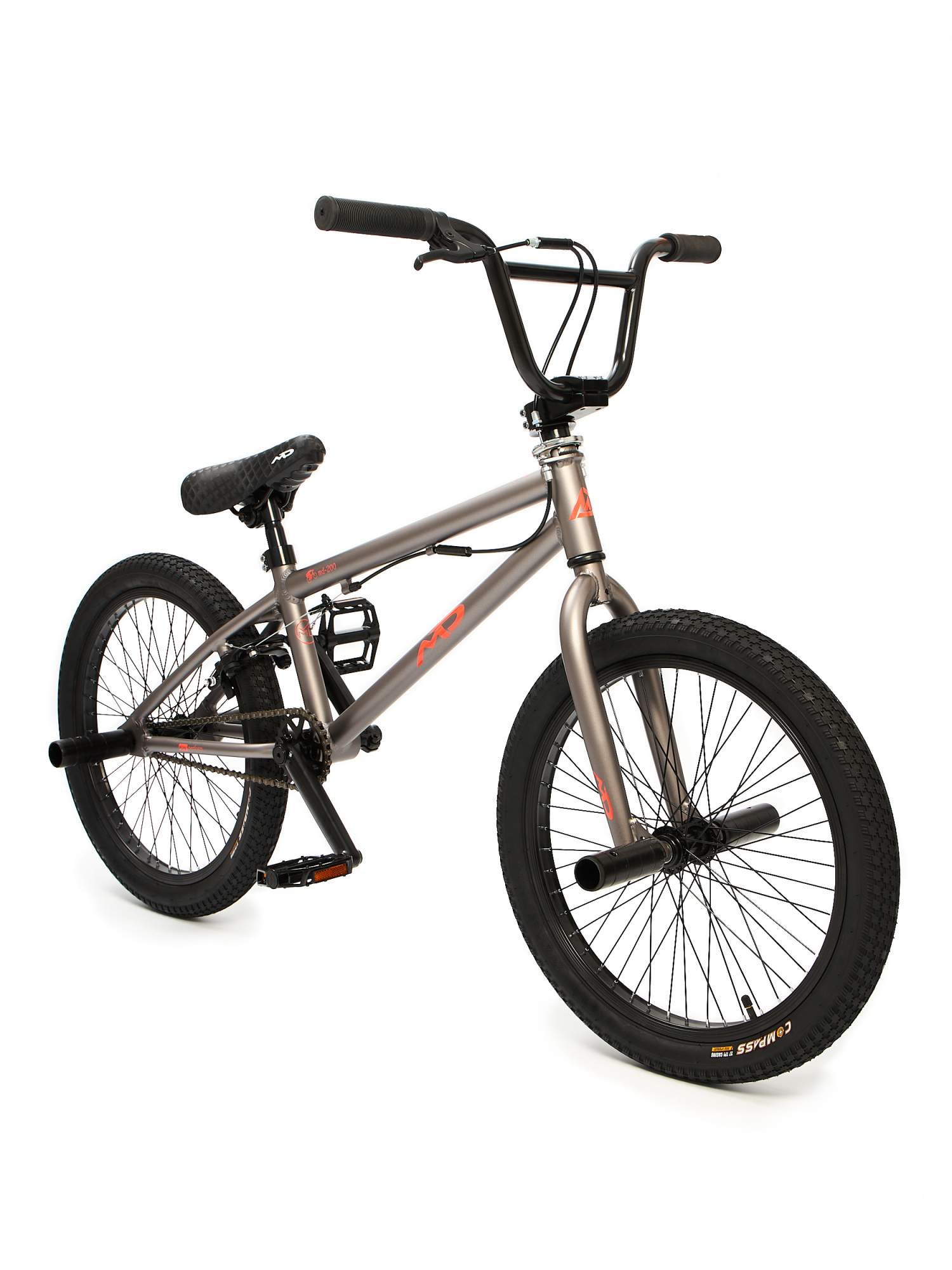 

Велосипед BMX LAKRISTO MD 20" 2024 серый, BMX MD