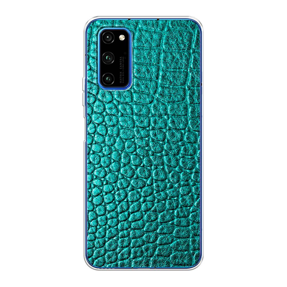 

Чехол Awog на Huawei Honor V30 Pro "Бирюзовая змея", 611450-3