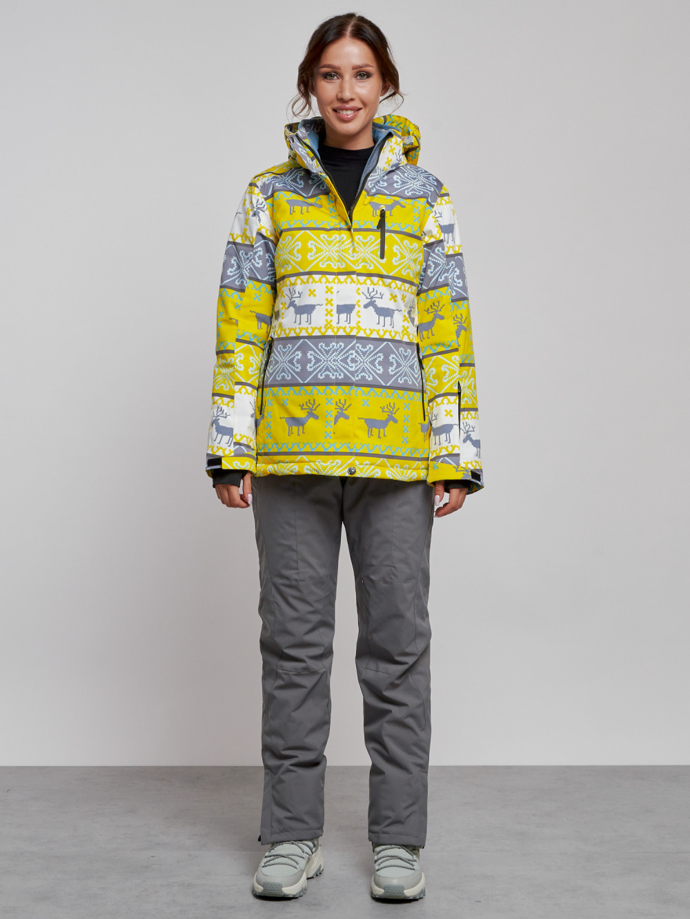 

Горнолыжный костюм женский MTFORCE 022302J, 44, Yellow, Желтый, 022302