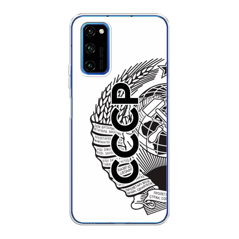 

Чехол Awog на Huawei Honor V30 Pro "Герб СССР", Черный;серый;белый, 611450-10