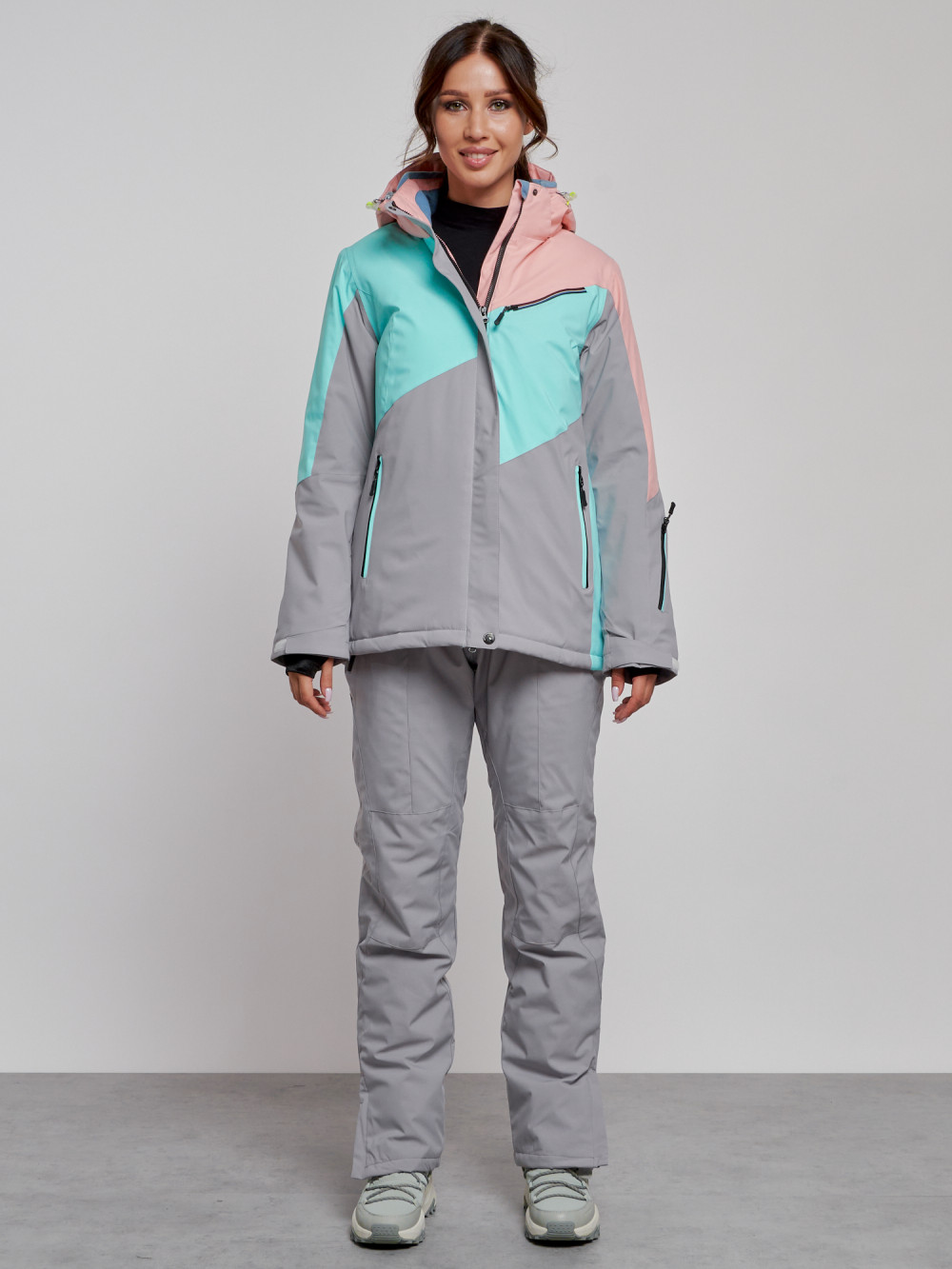 

Горнолыжный костюм женский MTFORCE 02319R, 44, Rosy, Розовый, 02319