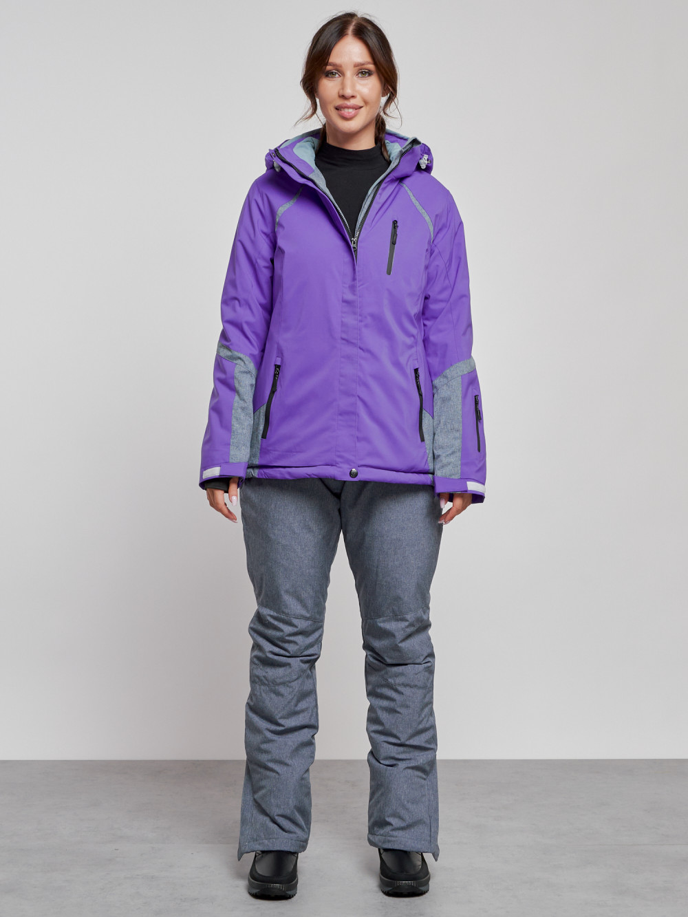 

Горнолыжный костюм женский MTFORCE 02316F, 44, Violet, Фиолетовый, 02316