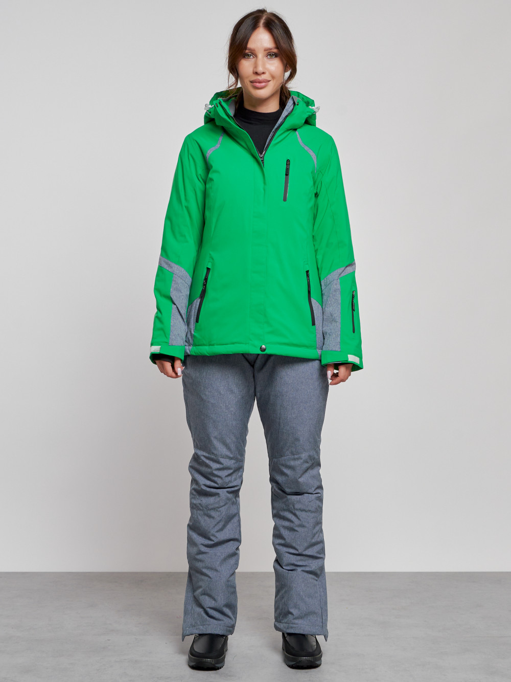 

Горнолыжный костюм женский MTFORCE 02316Z, 44, Green, Зеленый, 02316