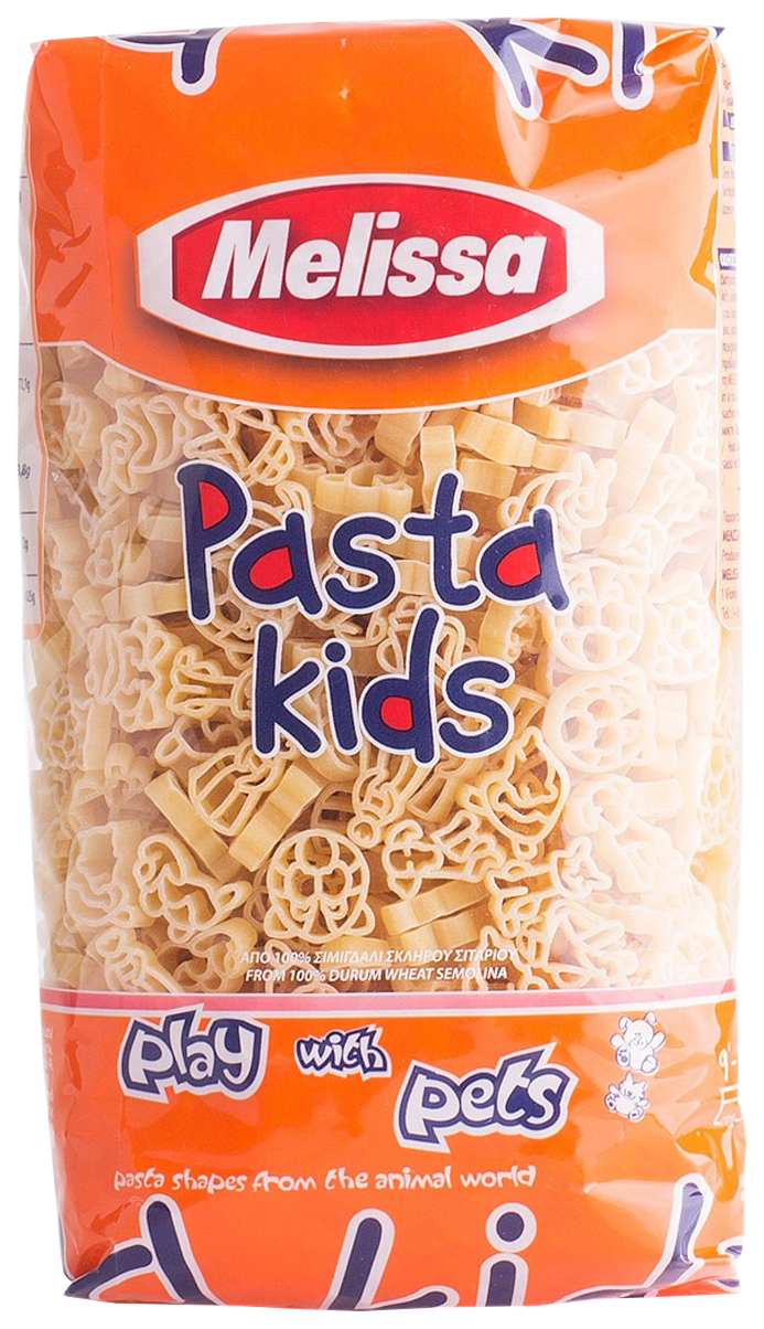 Макароны Melissa Pasta Kids Животные 500г