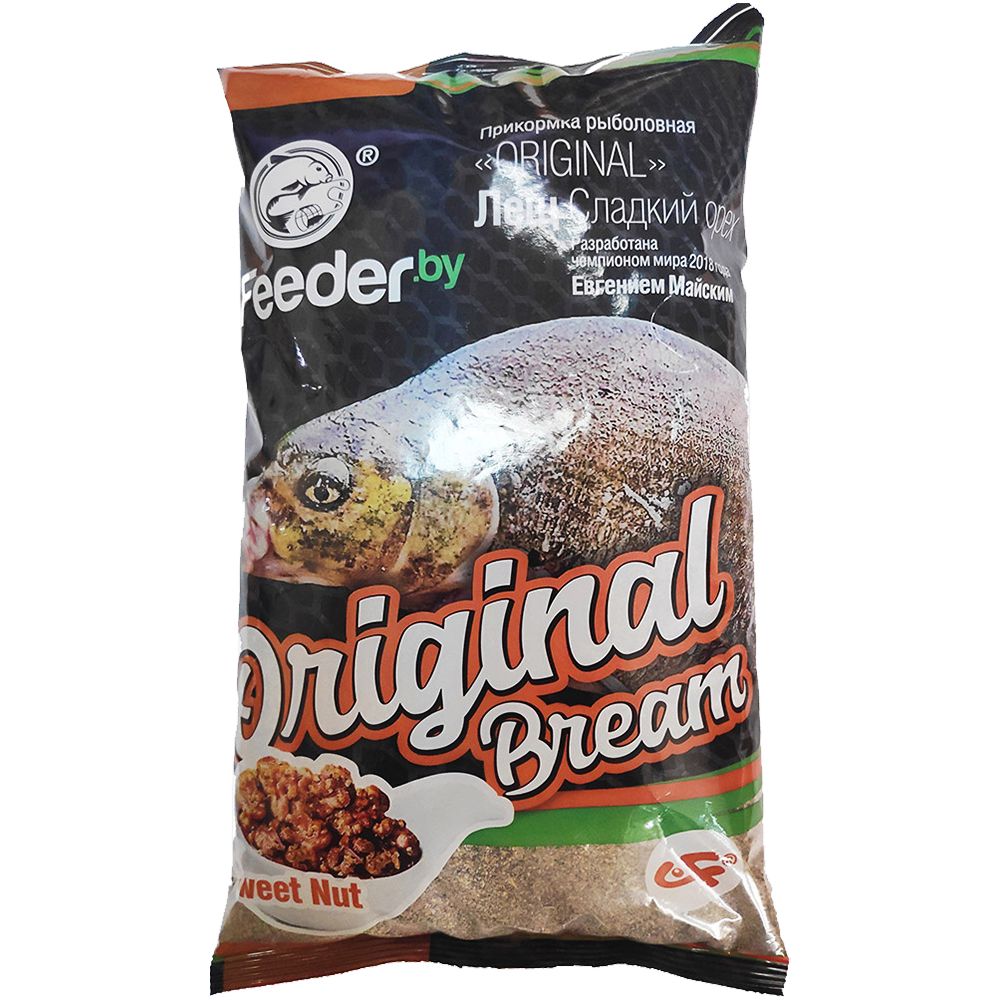 Прикормка Feeder.by Original Bream Sweet Nut 1 упаковка