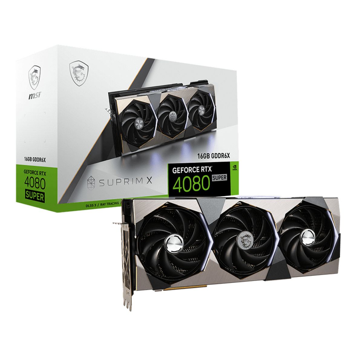 

Видеокарта MSI NVIDIA RTX 4080 SUPER 16G SUPRIM X, RTX 4080 SUPER 16G SUPRIM X
