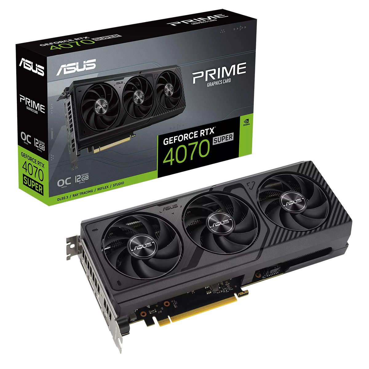 

Видеокарта ASUS NVIDIA RTX 4070 Super (90YV0KC6-M0NA00), RTX 4070 Super