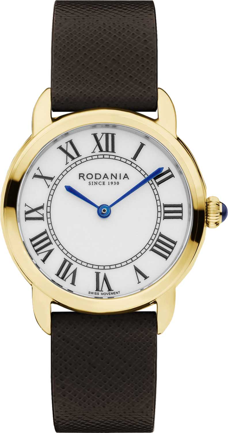 фото Наручные часы женские rodania r27007 коричневые