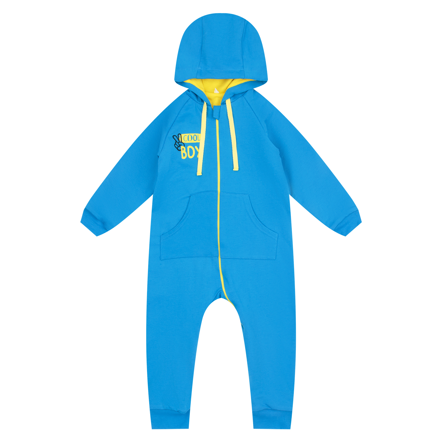 фото Комбинезон leader kids банановое лето голубой р.68