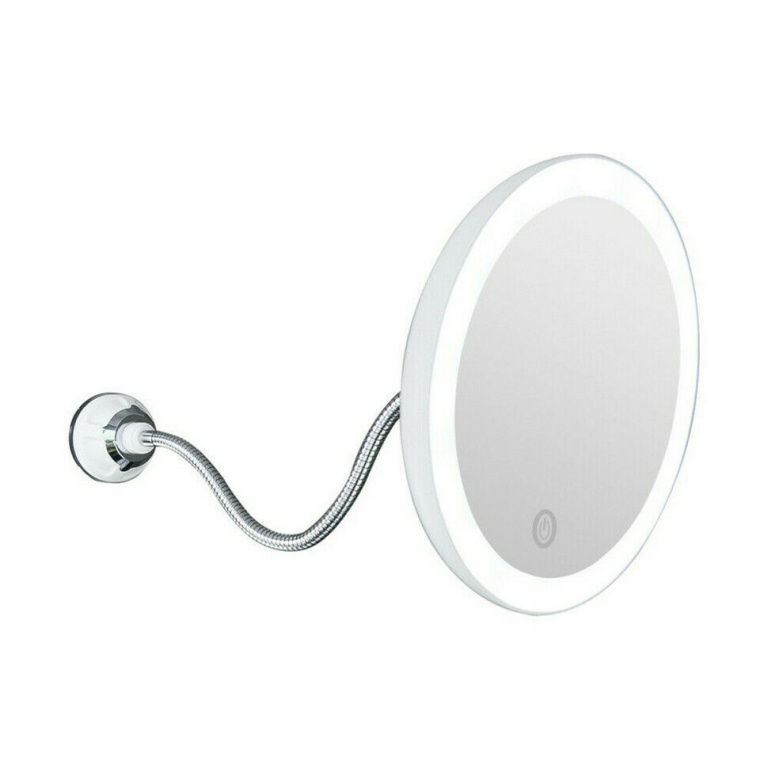 фото Увеличительное гибкое зеркало my flexible illuminated mirror 10x goodstore24