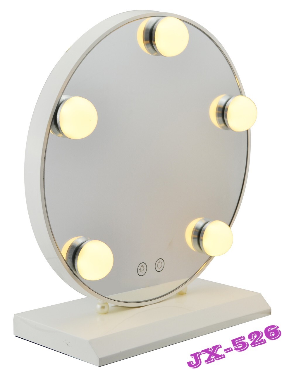 

Зеркало для макияжа с LED подсветкой Led Mirror 5 LED JX-526 White