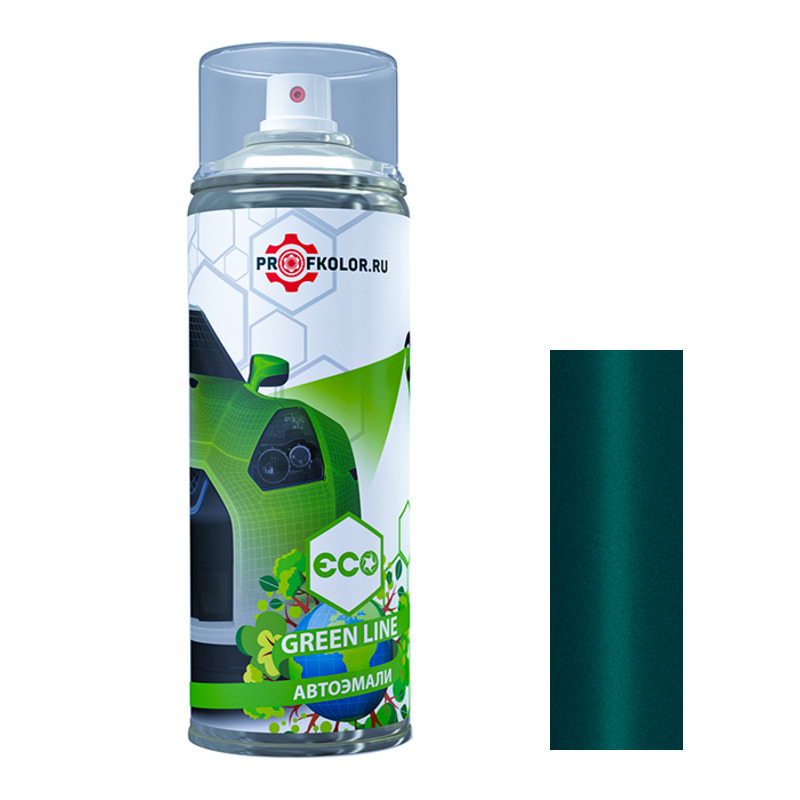 

Аэрозольная краска Profkolor Ford - 90044, Verde Cayman, 520 мл., Зеленый, A-FORD-Green