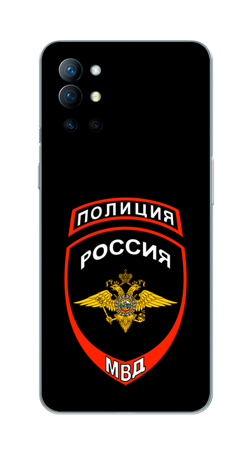 

Чехол Awog на OnePlus 9R / ВанПлас 9R "Полиция шеврон", Черный;красный;белый, 151650-5