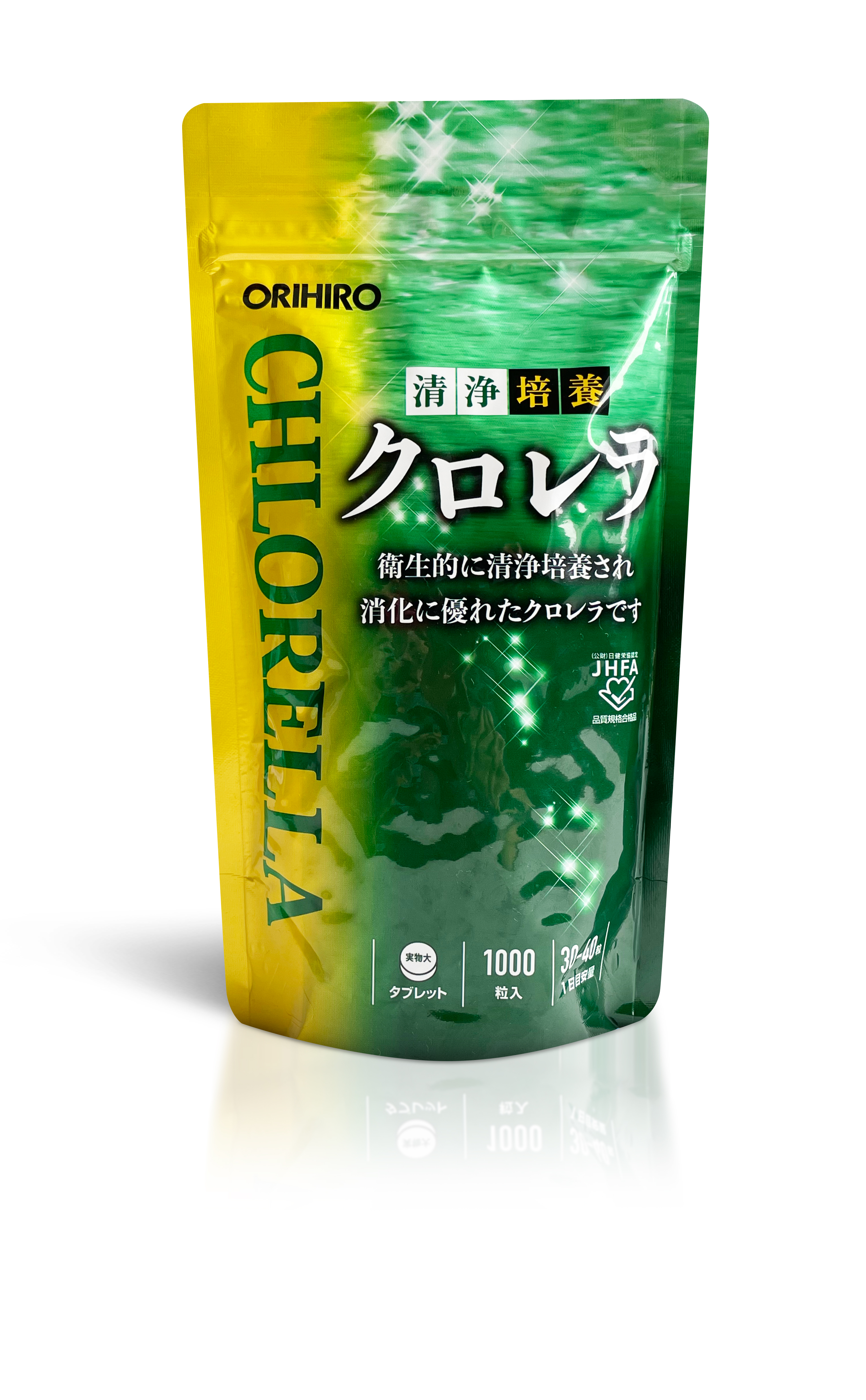 Биологически активная добавка ORIHIRO Хлорелла, 1000 таблеток