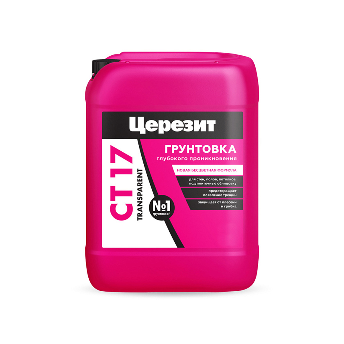 Грунтовка укрепляющая Церезит CT 17 Transparent 274641, 5 л