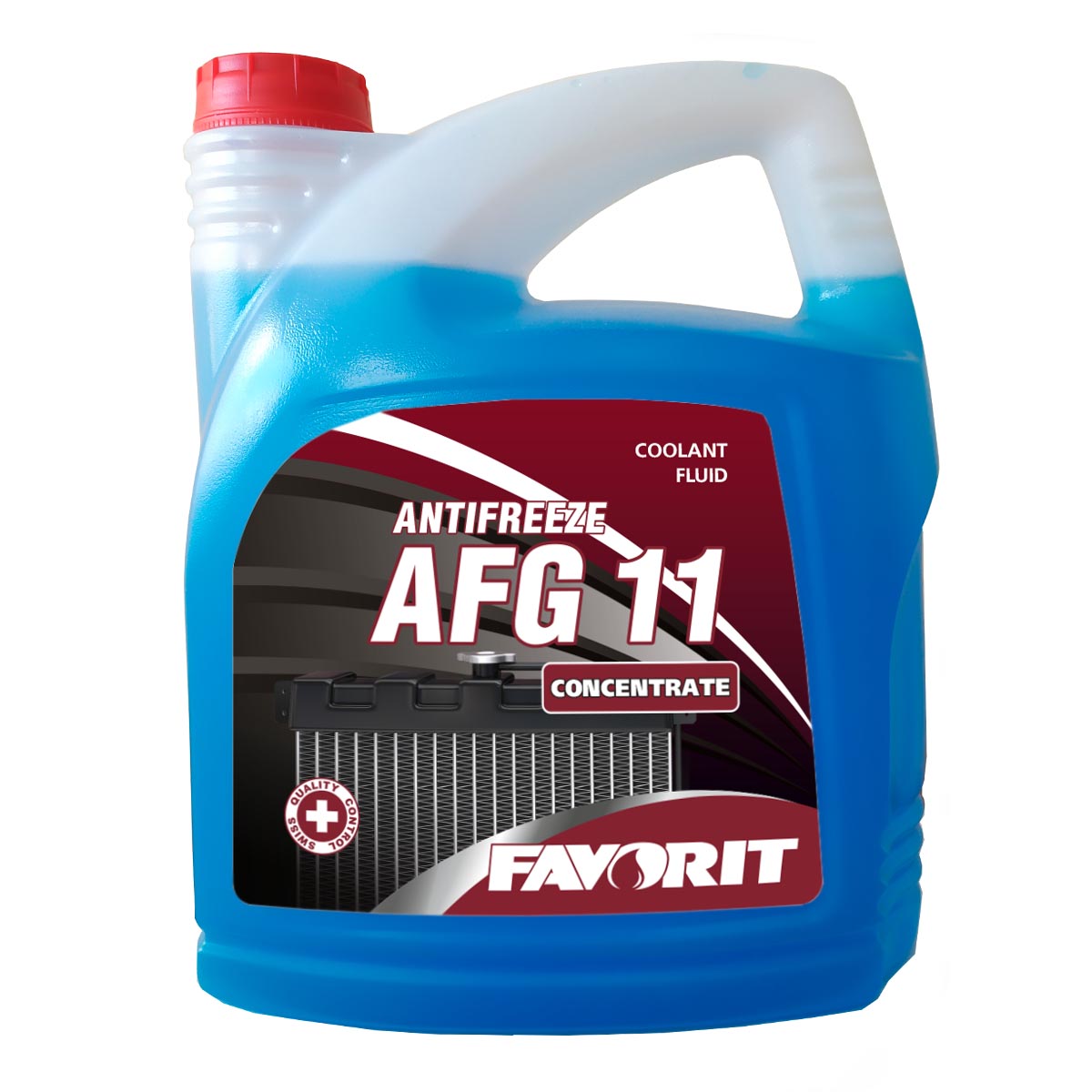 

Готовый раствор охлаждающей жидкости антифриз синий Favorit ANTIFREEZE AFG 11 10 л.