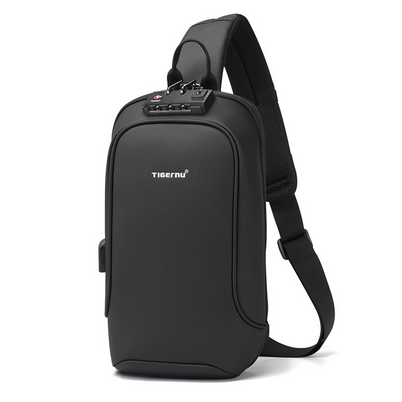

Сумка-слинг мужская Tigernu T-S8102A черная, 18х10х34 см, Черный, T-S8102A