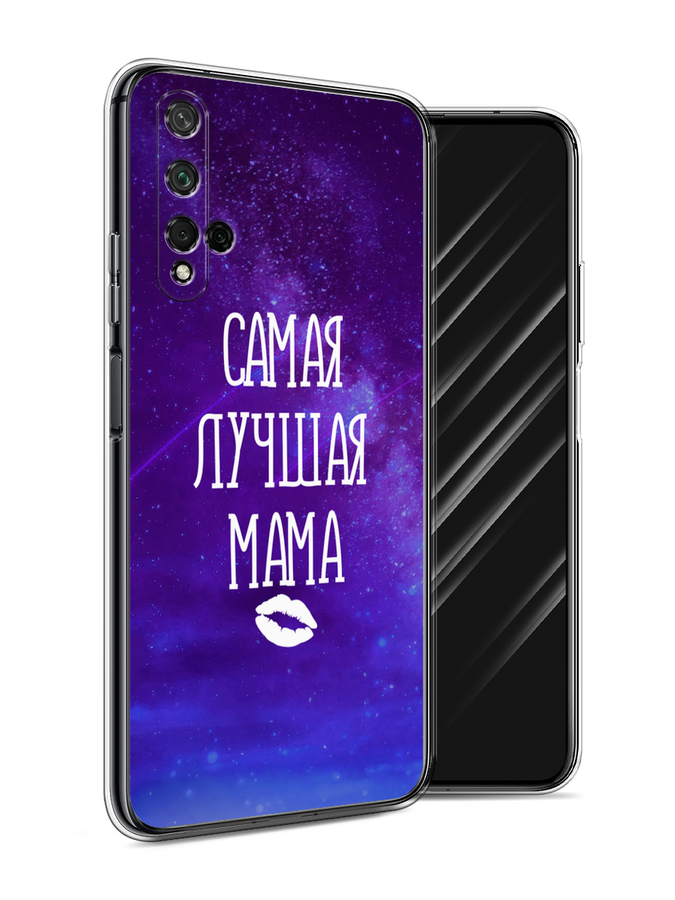 

Чехол Awog на Honor 20 "Лучшая мама", Фиолетовый;синий;белый, 69550-6