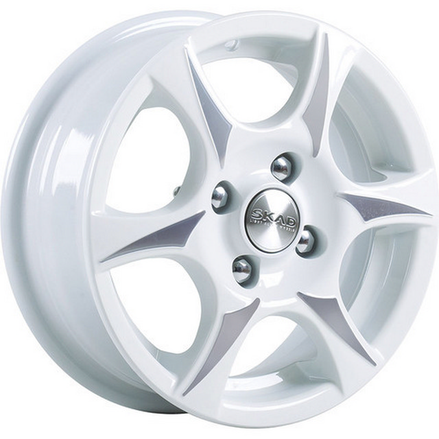 

Колесный диск SKAD Аэро R13 5J PCD4x98 ET35 D58.6 (1650024), Белый, аэро