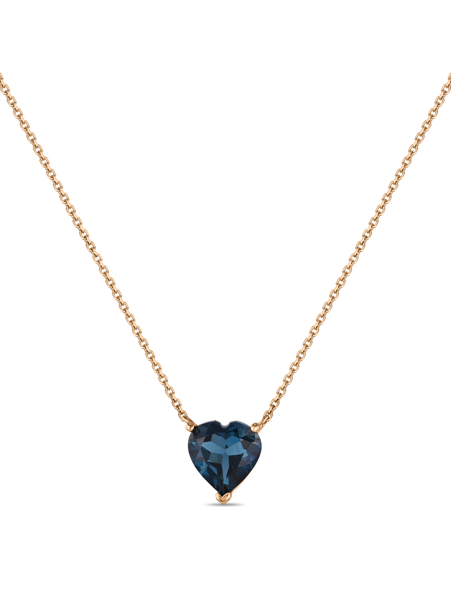 

Колье из золота 42 см MIUZ Diamonds N01-57538-LB, топаз, N01-57538-LB