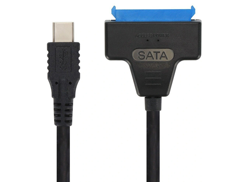 фото Кабель для компьютера vcom type-c - sata iii cu818