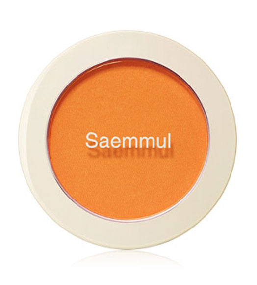 Купить Румяна The Saem Saemmul Single Blusher OR02 Selfie Orange 5гр, Single Blusher OR02 Selfie Orange 5 г