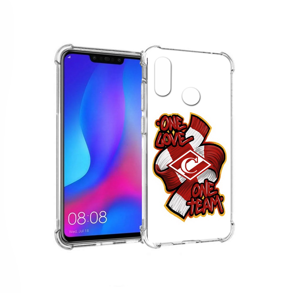 

Чехол MyPads Tocco для Huawei Nova 3 Одна любовь-Спартак (PT115710.27.126), Прозрачный, Tocco
