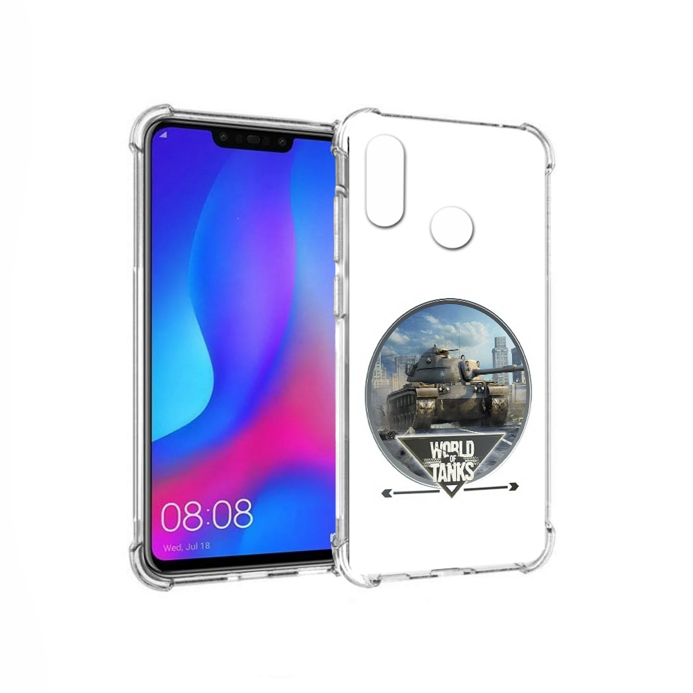 Чехол MyPads Tocco для Huawei Nova 3 Мир танков (PT115710.27.119)