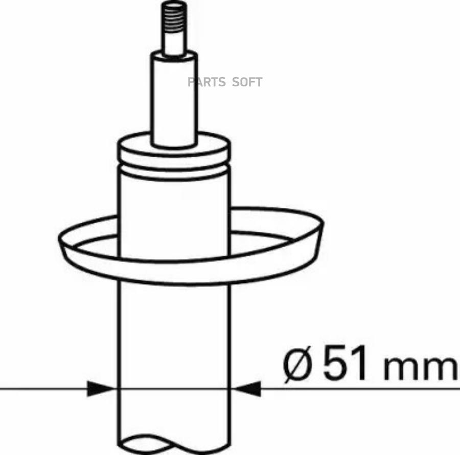 

Амортизатор подвески Sachs 313679